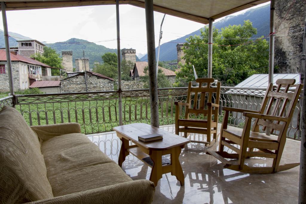 Hotel Ori Beli in Mestia Buitenkant foto